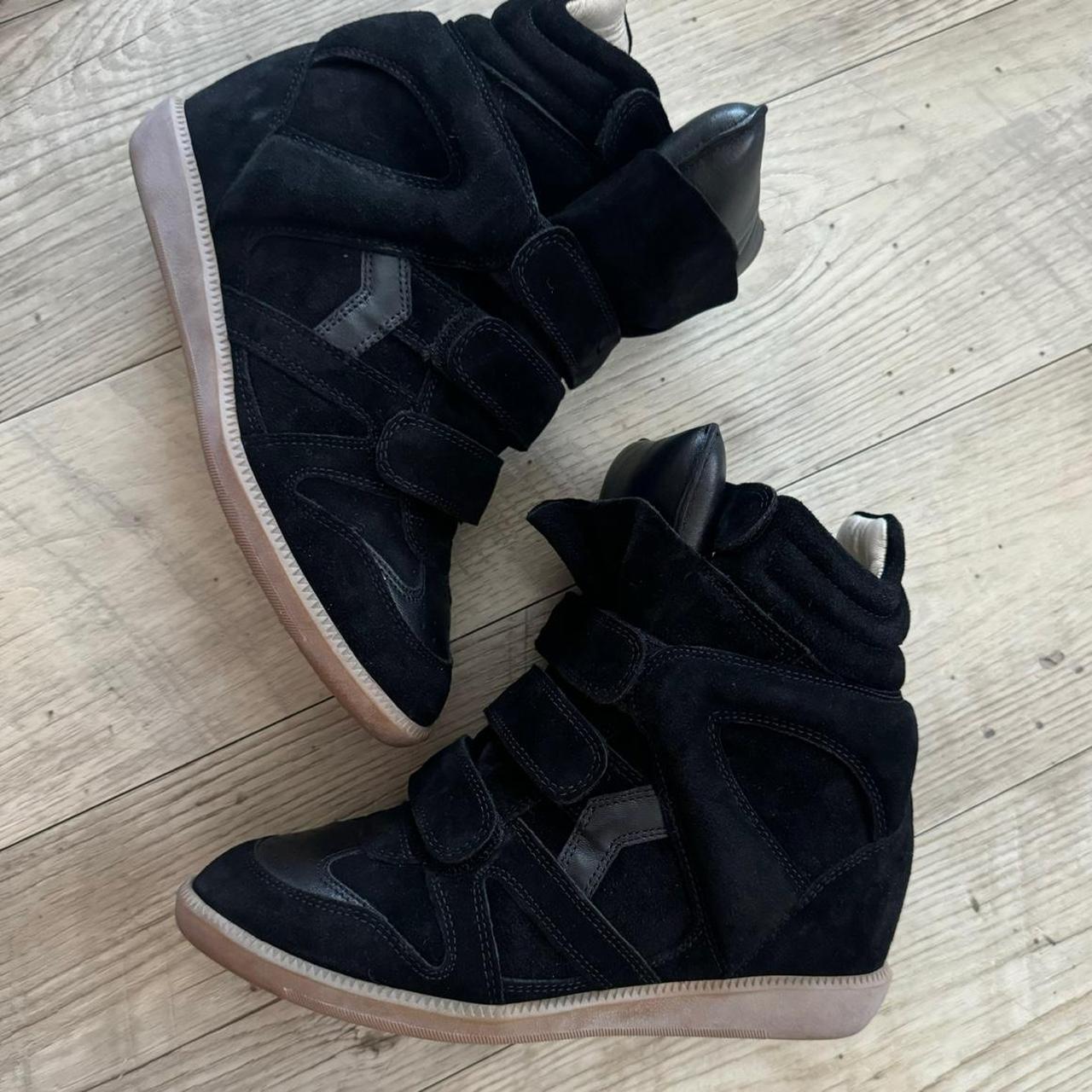 Authentic Isabel Marant Bekket Wedge Sneakers