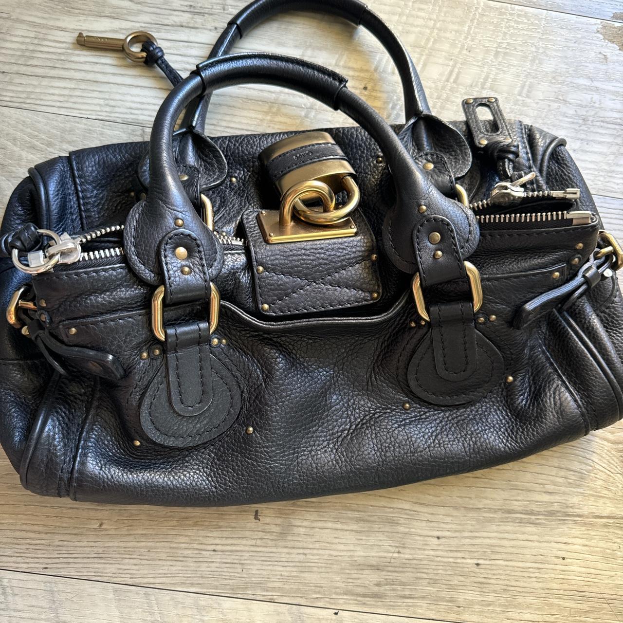 Authentic Chloe paddington bag in black Preowned - Auction sales